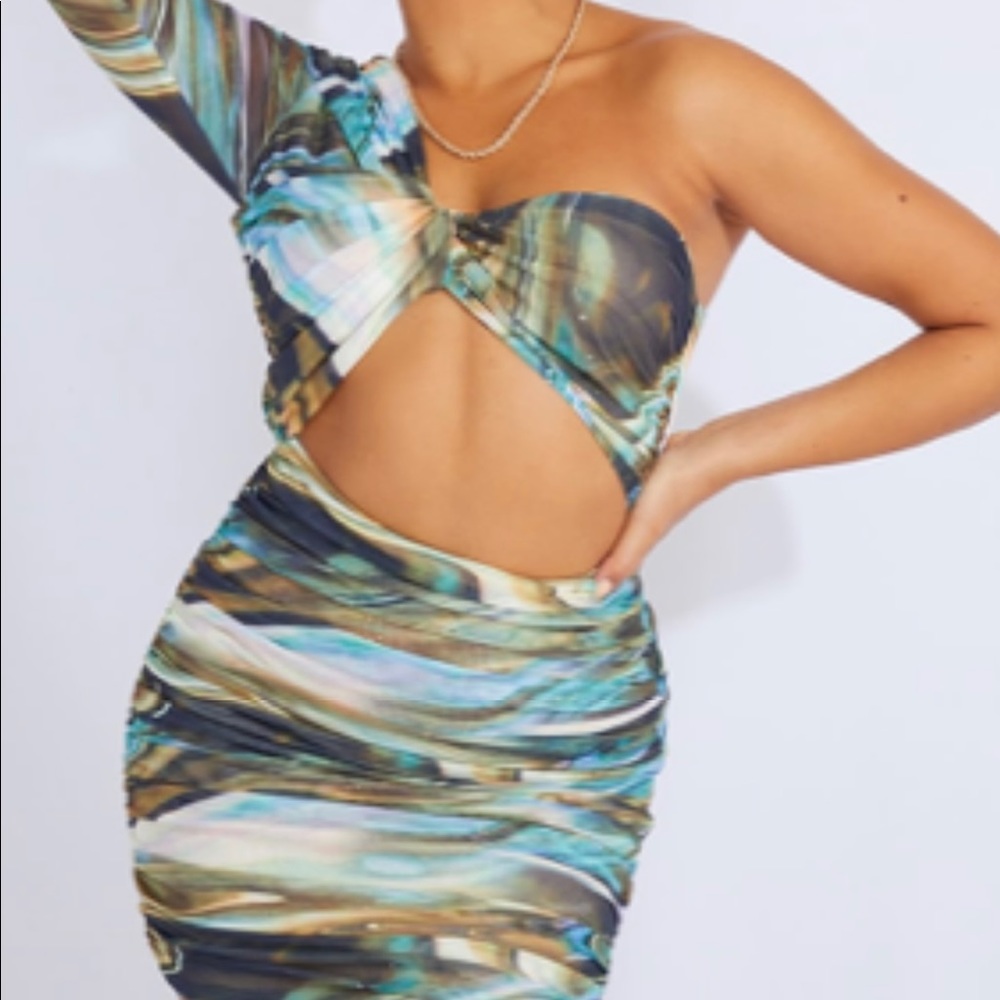 Plt one shoulder dress